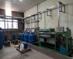 Wastewater treatment system Moc Art