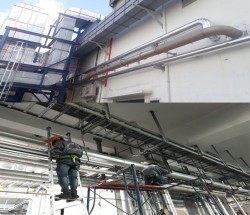 Bảo trì  tại nhà máy sản xuất giấy Wattens